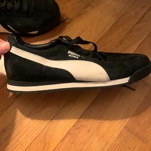 Puma black sneakers